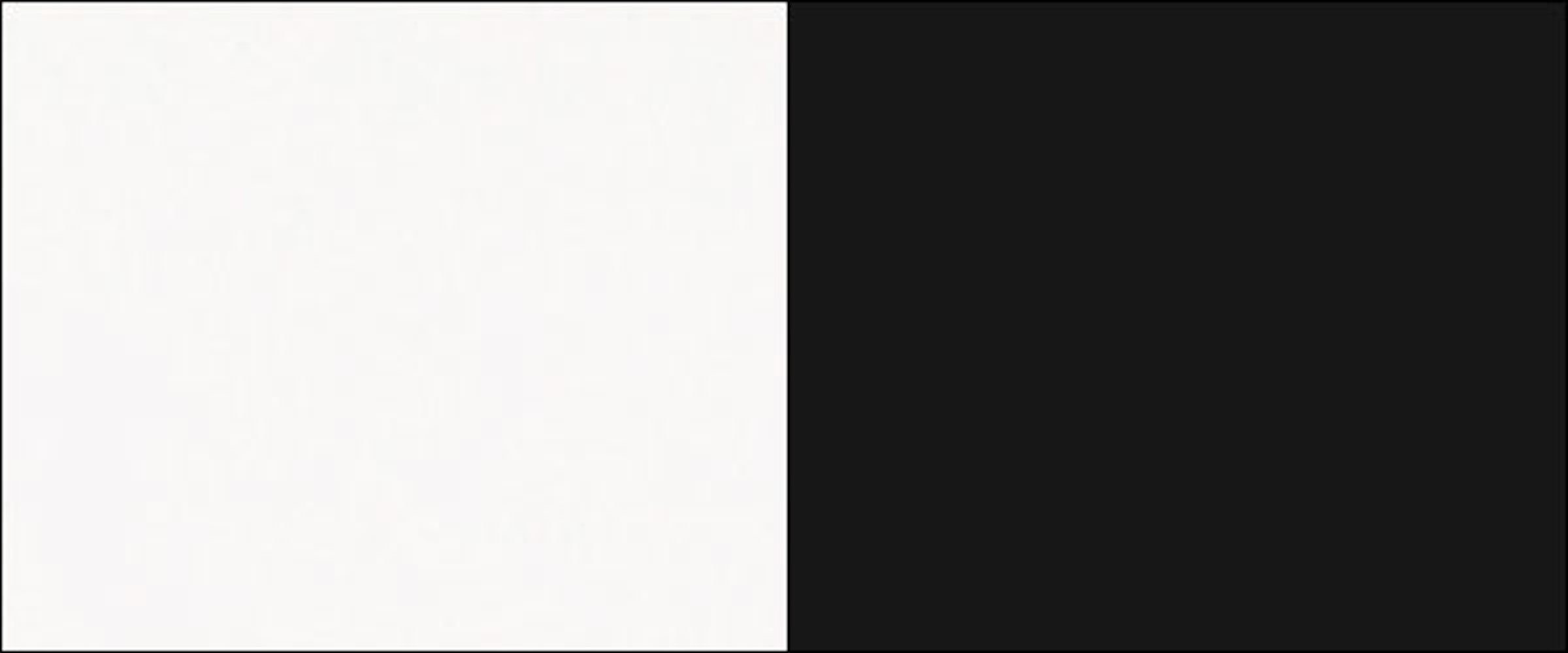 schwarz wählbar Klapphängeschrank Korpusfarbe (Bonn, 60cm Front- und Bonn Dunstabzugshaube matt Wrasenschrank) für Feldmann-Wohnen