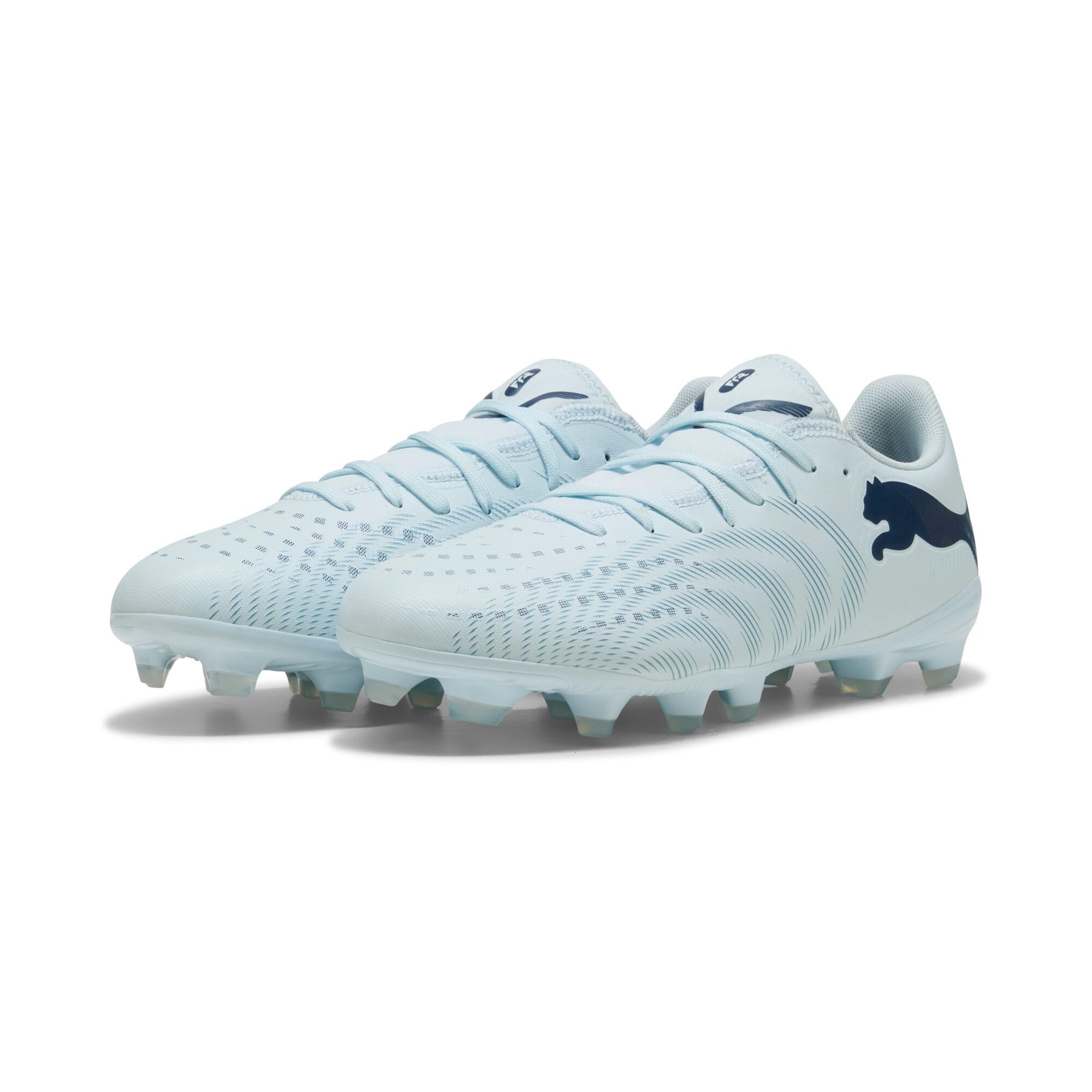 PUMA FUTURE 9 PLAY FG/AG Fußballschuh für Rasenplätze, mit Synthetik-Obermaterial, mit Schnürung