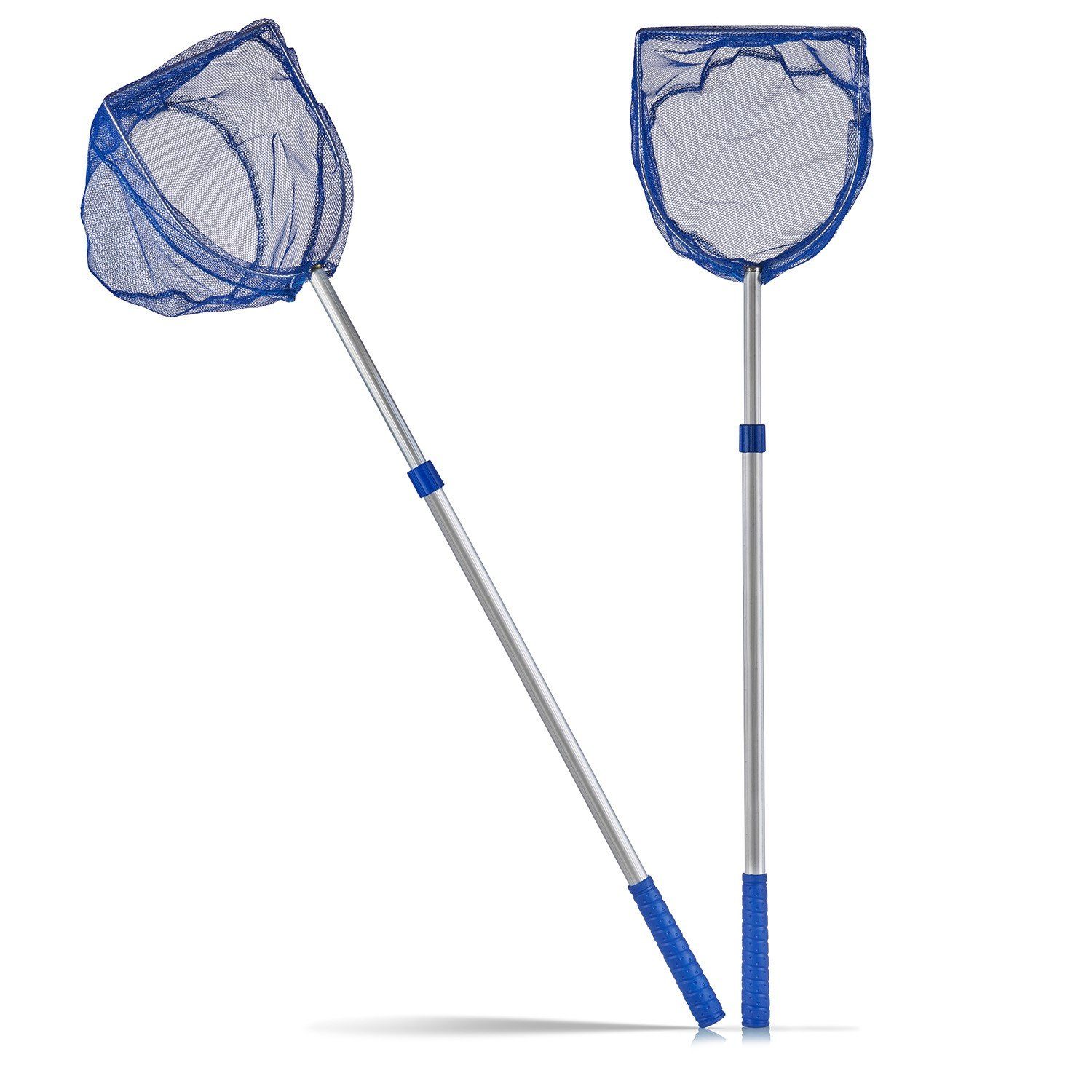 Angelkescher 2x Kescher für Kinder Teleskop Kinderkescher 75cm lang