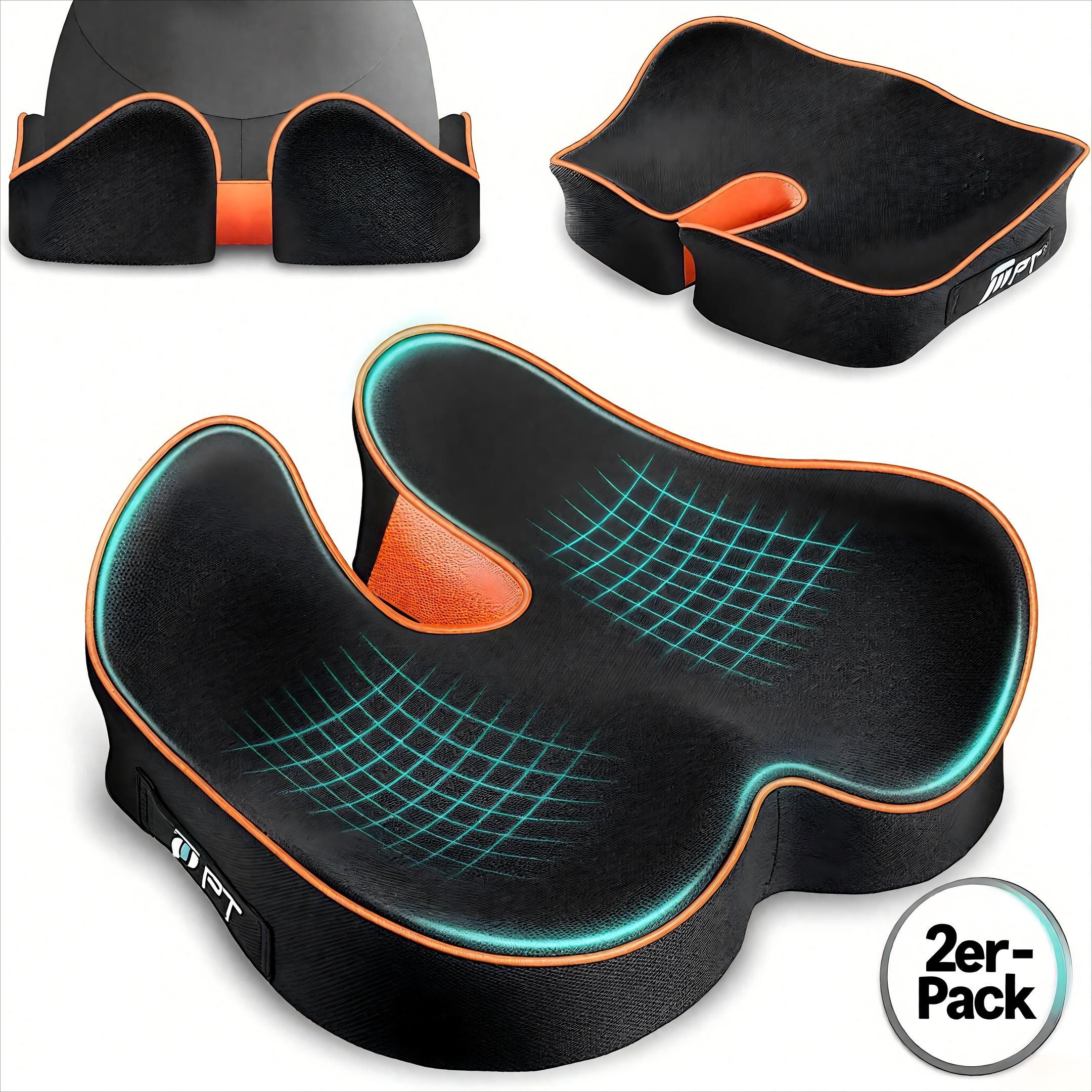 POPOLIC Sitzkissen Kissen Stuhlkissen, Erhöh Sitzkomfort, Ergonomisches Sit günstig online kaufen