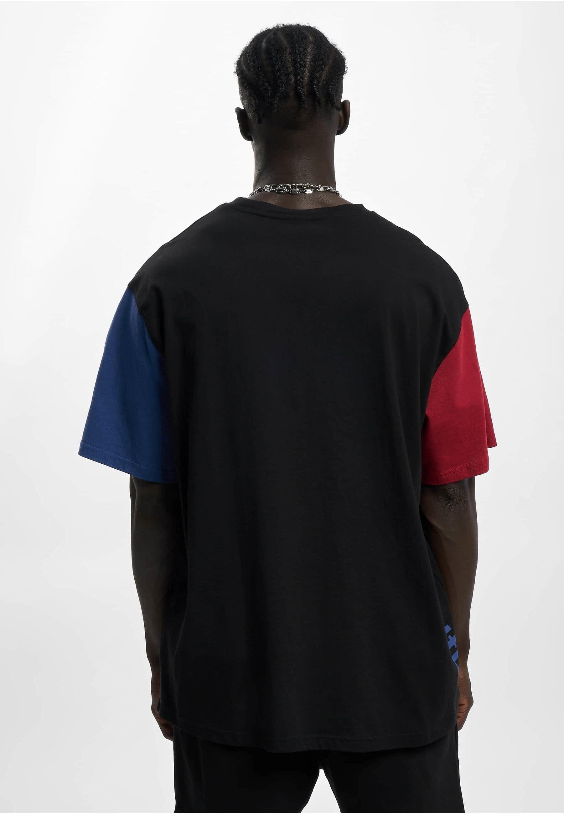 Ecko (1-tlg) Herren Unltd. T-Shirt black/red/blue Ecko T-Shirt Grande Unltd.
