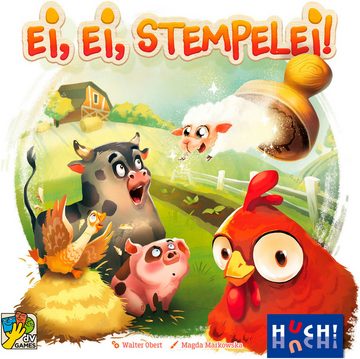 Huch! Spiel, Kinderspiel Ei, Ei, Stempelei!