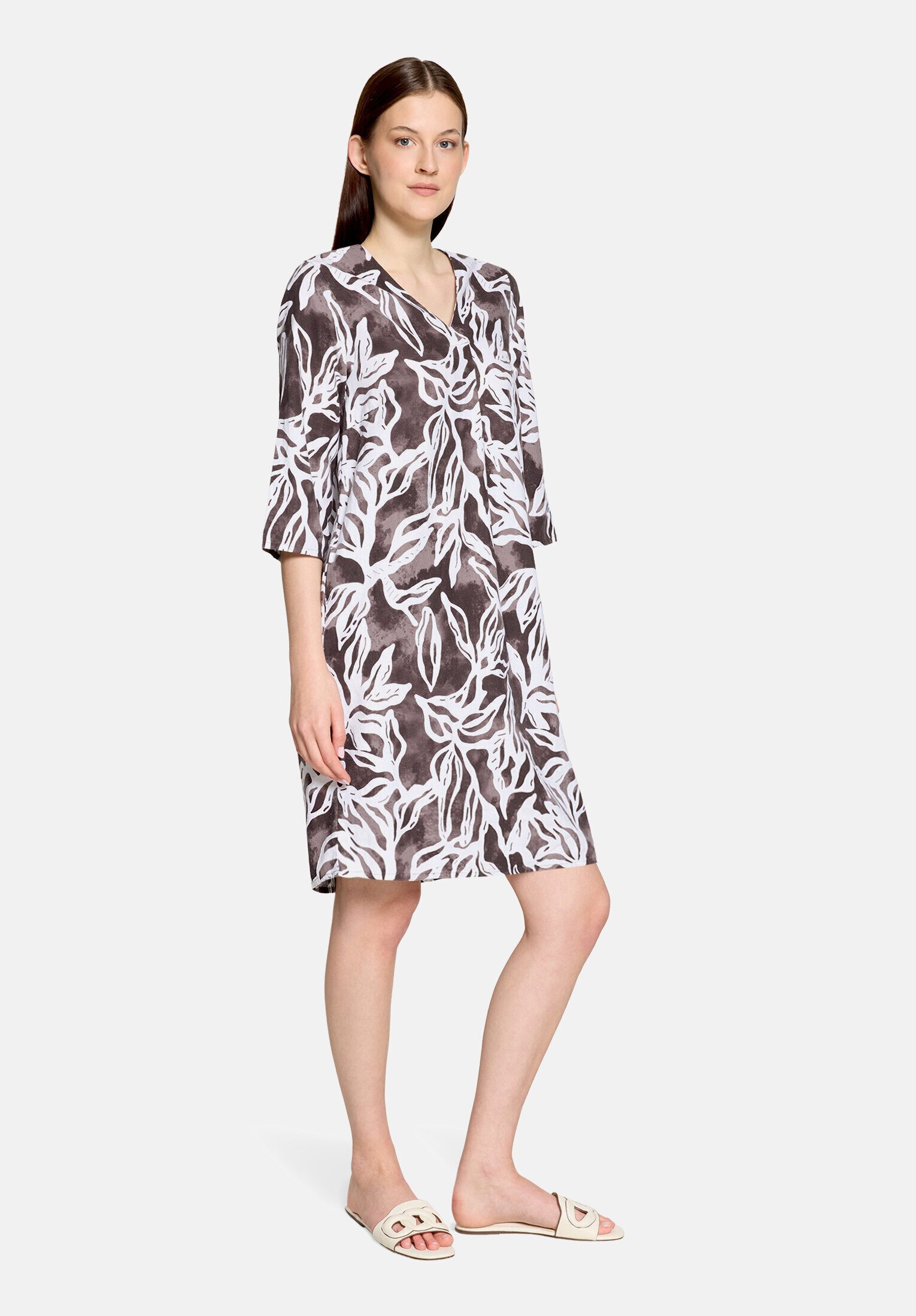 Cartoon Sommerkleid Damen mit Muster