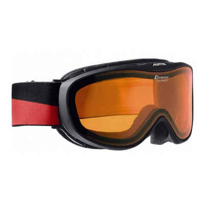 Alpina Skibrille »Skibrille Freespirit 2.0 - 137 black-black matt / -«, (1-St)