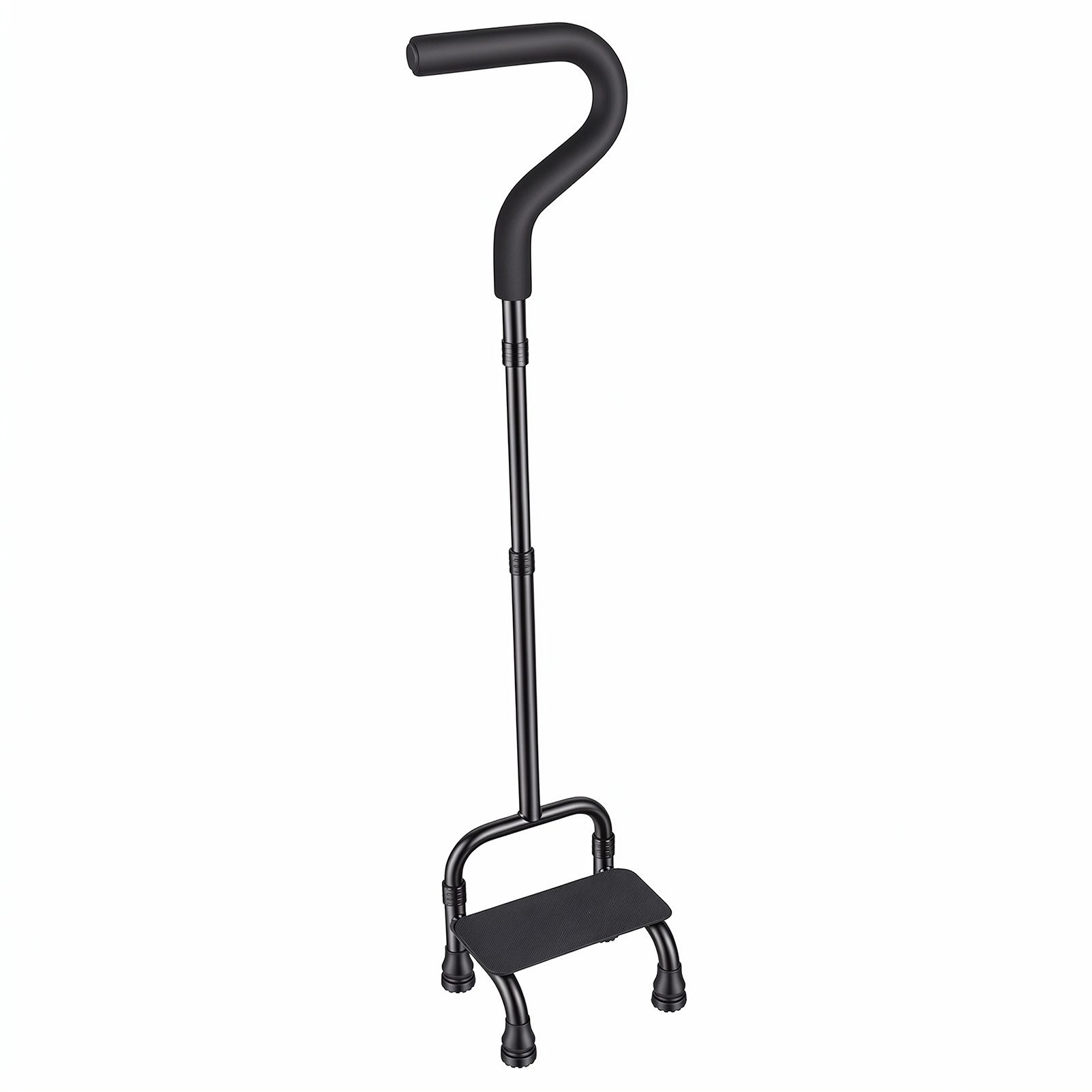 Rutaqian Gehstock Treppensteighilfe für Senioren, verstellbar (79–99 cm), Gehhilfe für halbe Stufen für Gleichgewicht und Sicherheit