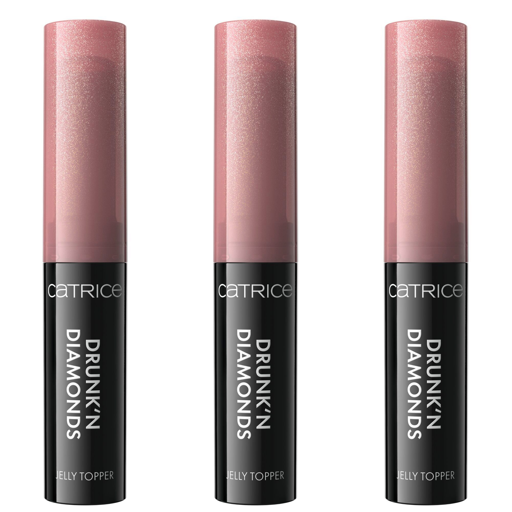Catrice Lidschatten Drunk'n Diamonds Jelly Topper, 3-tlg.
