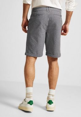 STREET ONE MEN Shorts im Streifendesign