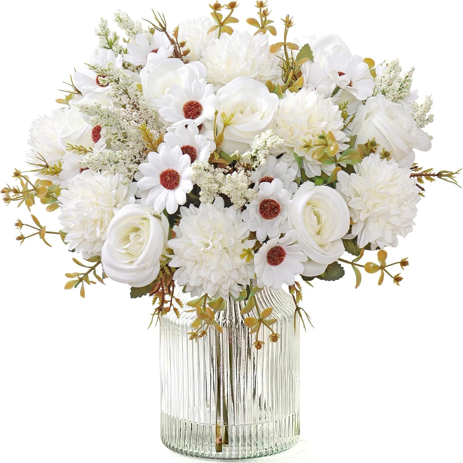 Kunstblumenstrauß Künstliche Blumen Kunstblumen Wie Echt Künstlich Blumenst günstig online kaufen