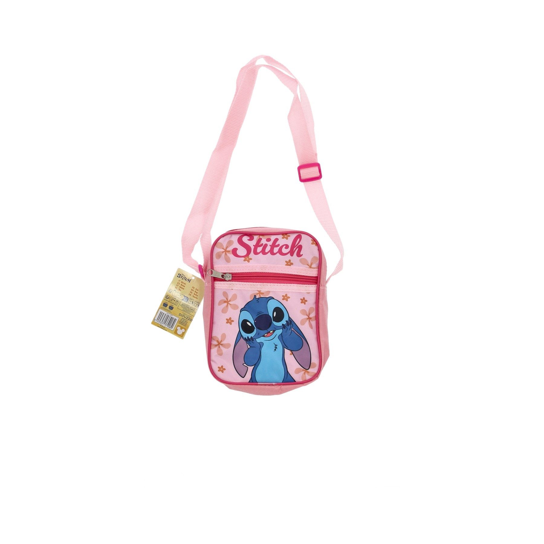 Lilo & Stitch Umhängetasche für Kinder Schultertasche kompakt Alltag Schule und Freizeit (1-tlg)