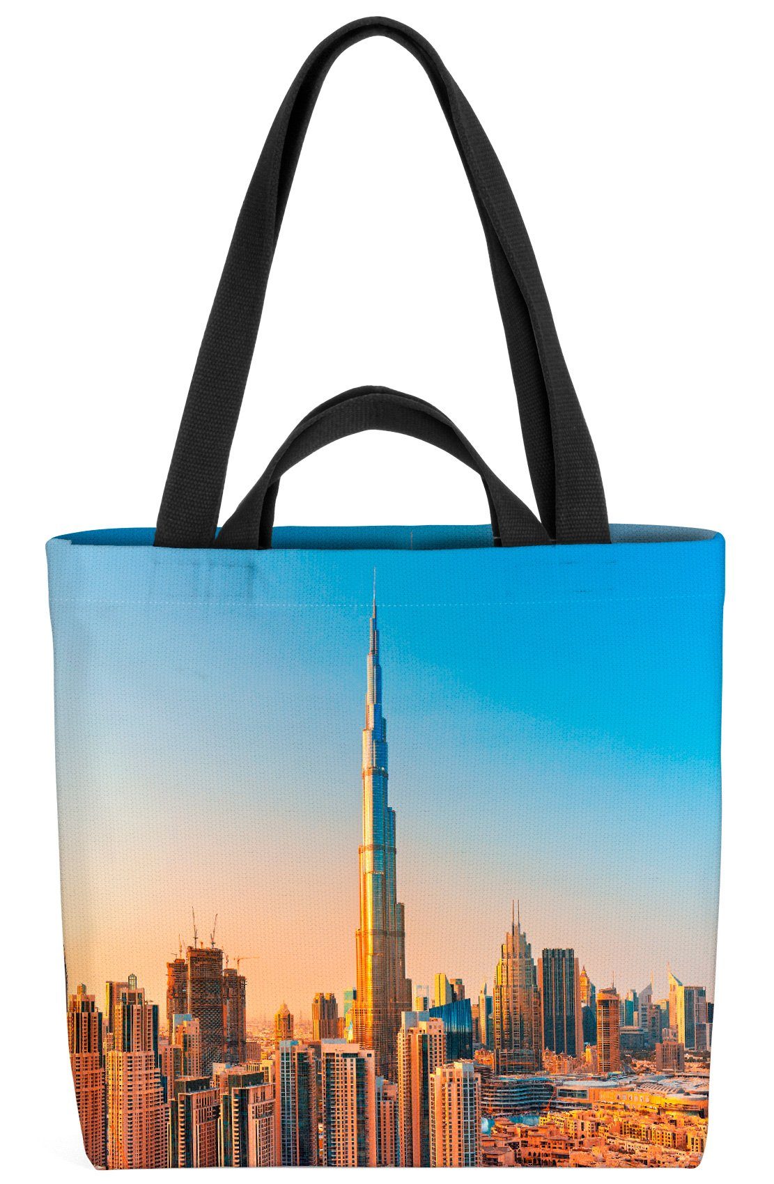 (1-tlg), Dubai Skyline Stadt VOID Emirate Arabische Henkeltasche Arabische Emirate Urlaub Dubai
