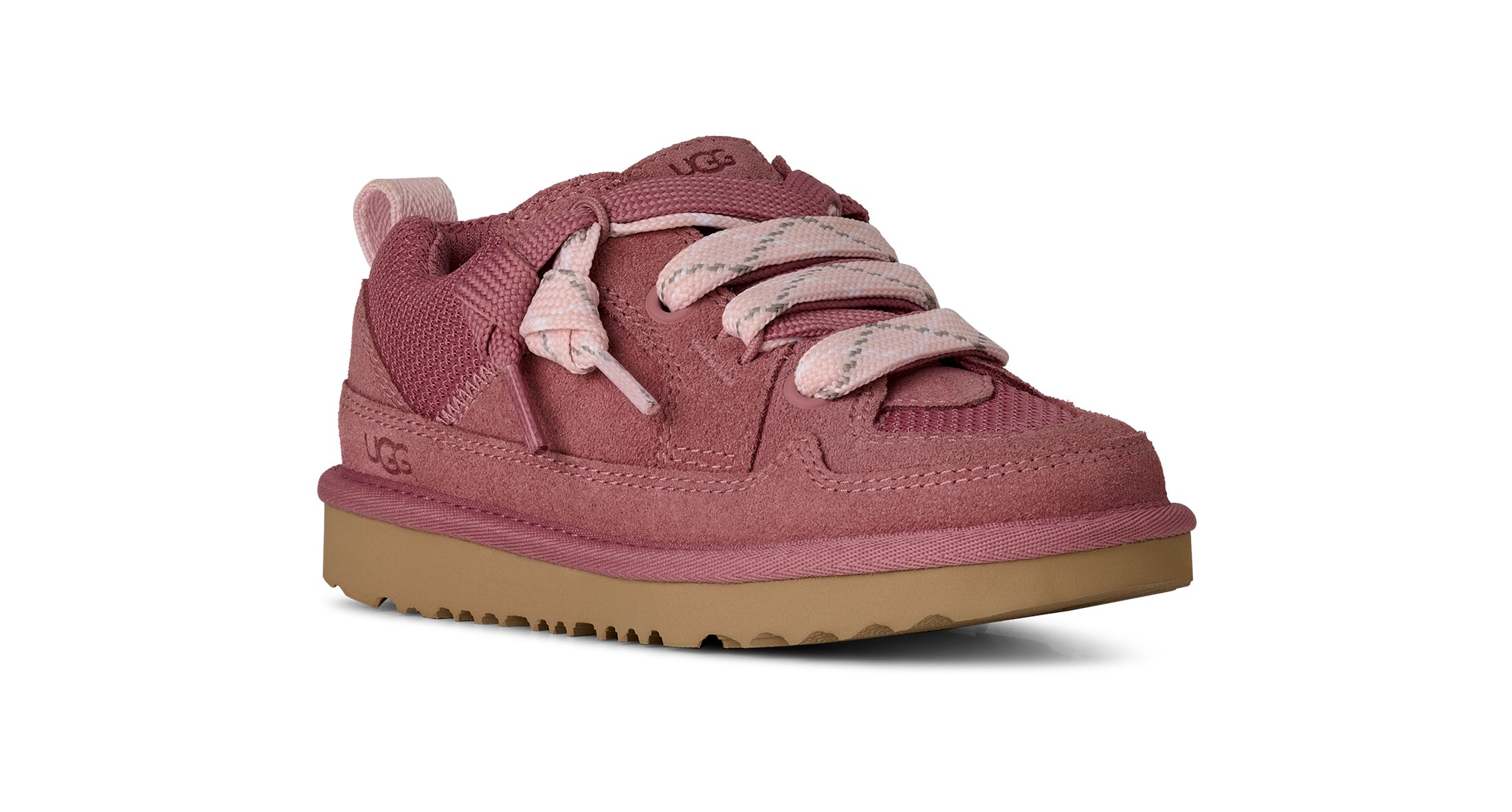 UGG LO LOWMEL Sneaker Freizeitschuh, Halbschuh, Schnürschuh mit Ziernähten