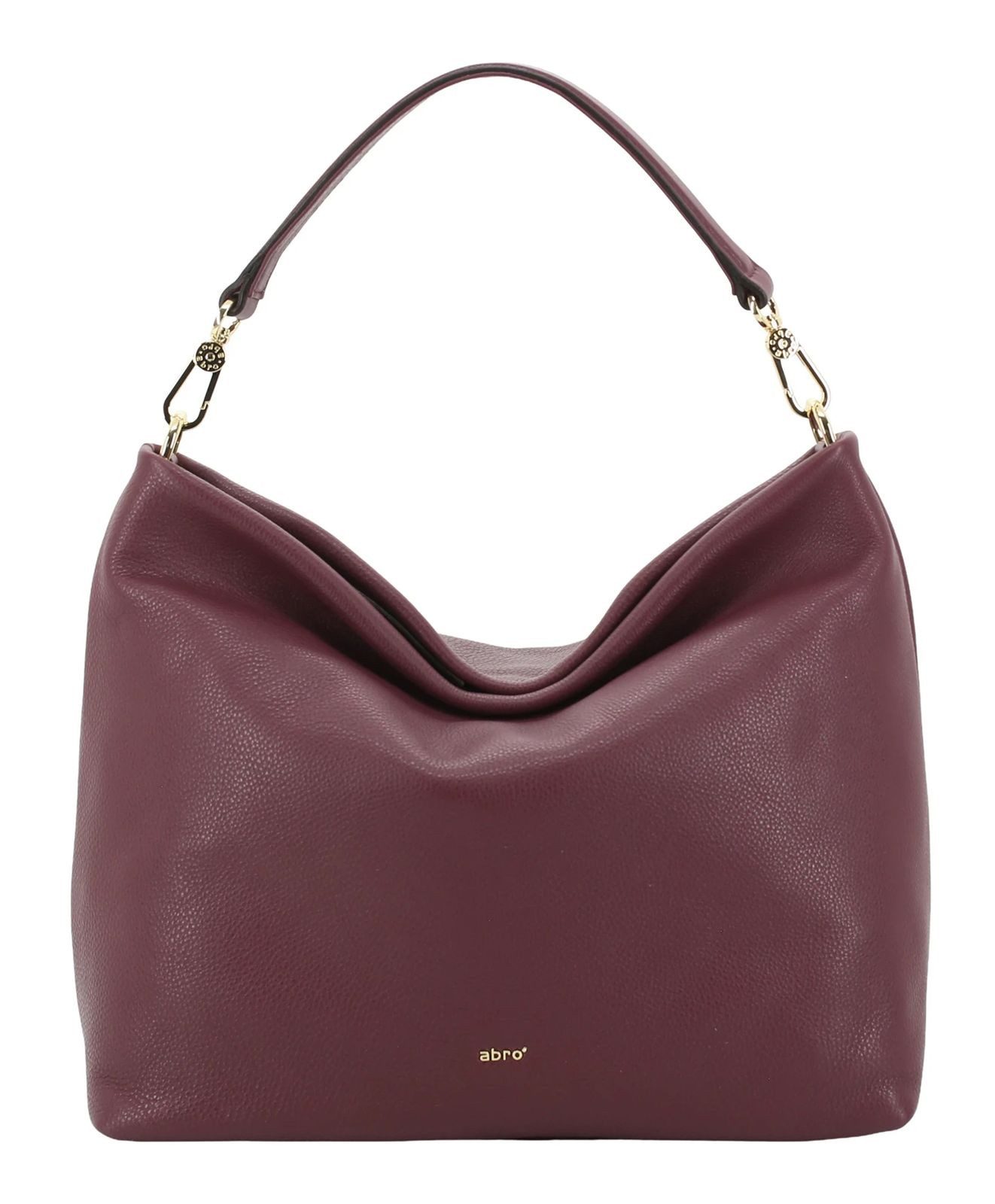 Abro Schultertasche Hobo Bag Kaia, aus echtem Leder