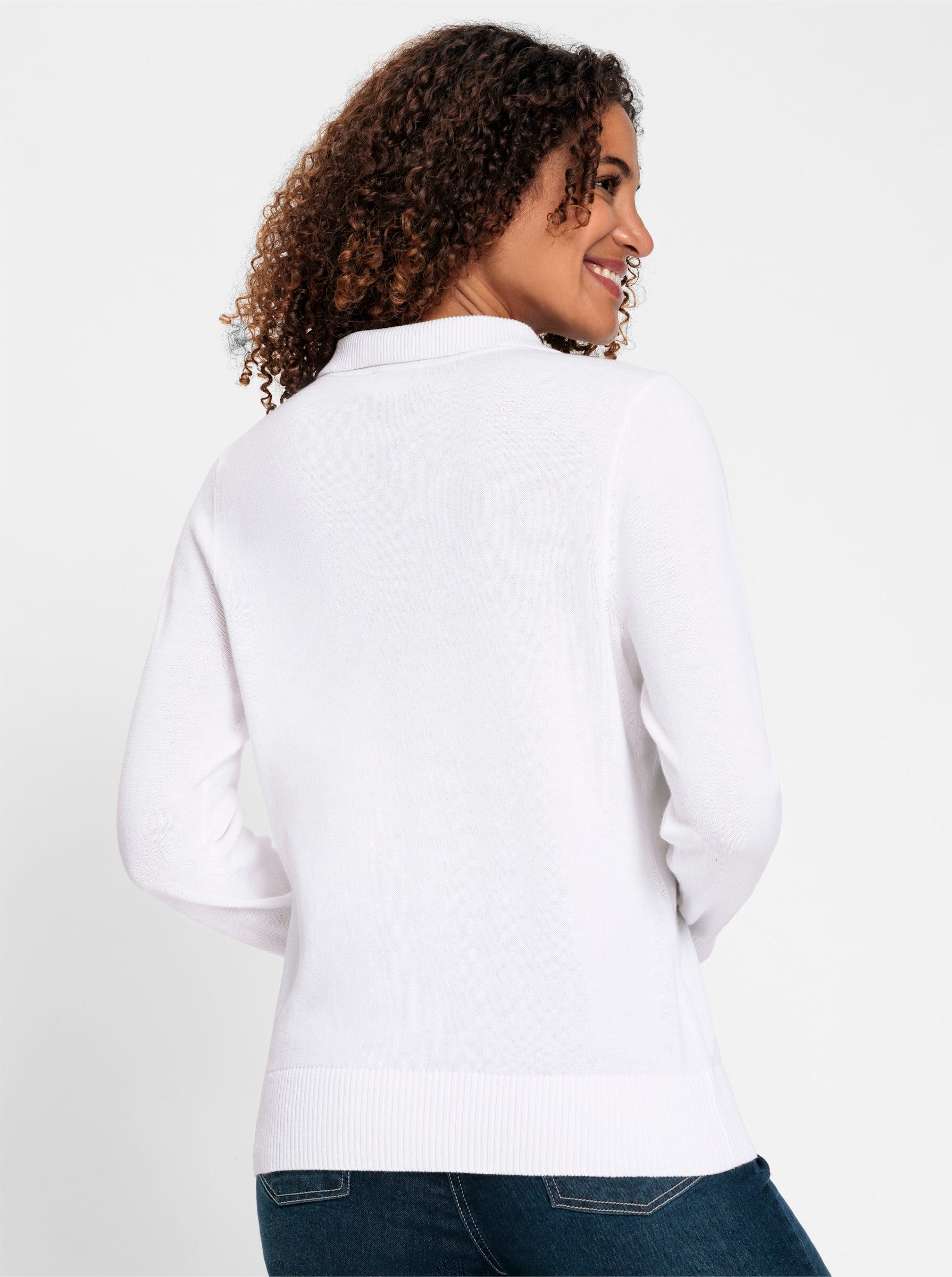 Witt Strickpullover Polopullover . günstig online kaufen