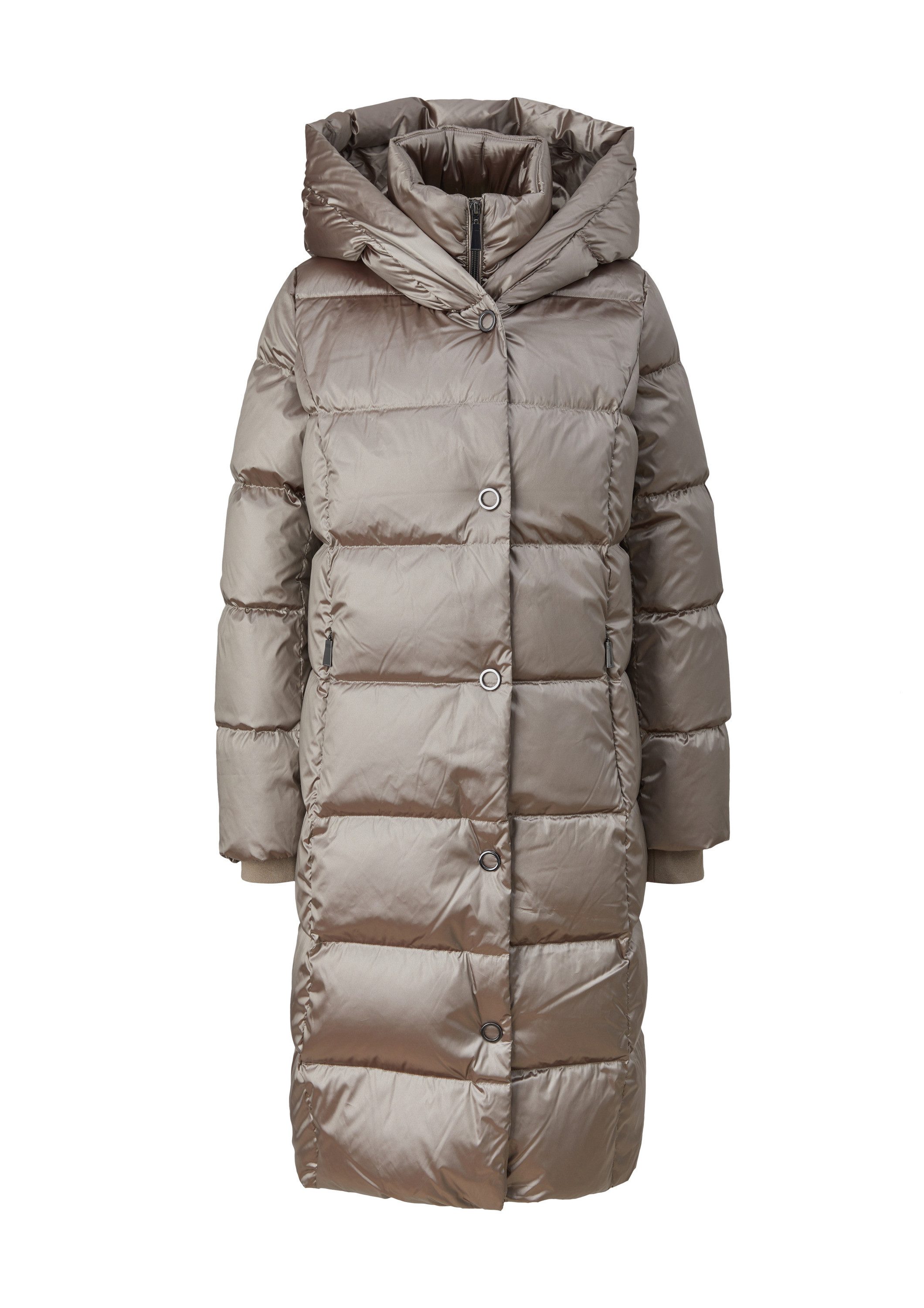 comma Wintermantel Outdoor-Mantel Daunenmantel im Metallic-Look günstig online kaufen
