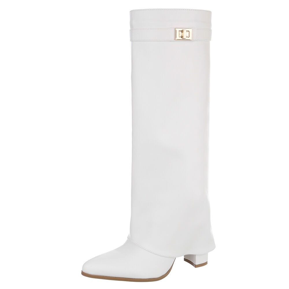 Ital-Design Elegante Damen Boots mit hohem günstig online kaufen