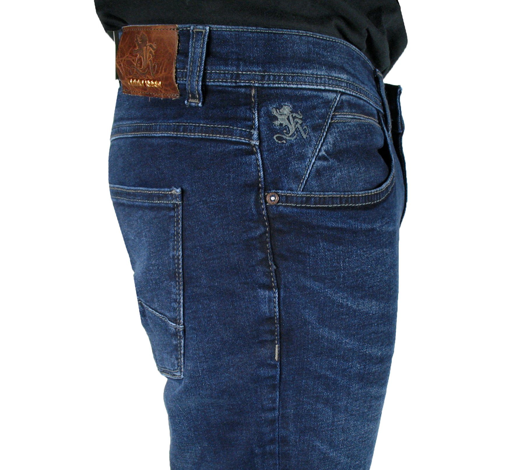 Blue Dark Ray 5-Pocket-Jeans Otto Denim Stretch Treated Kern Kern