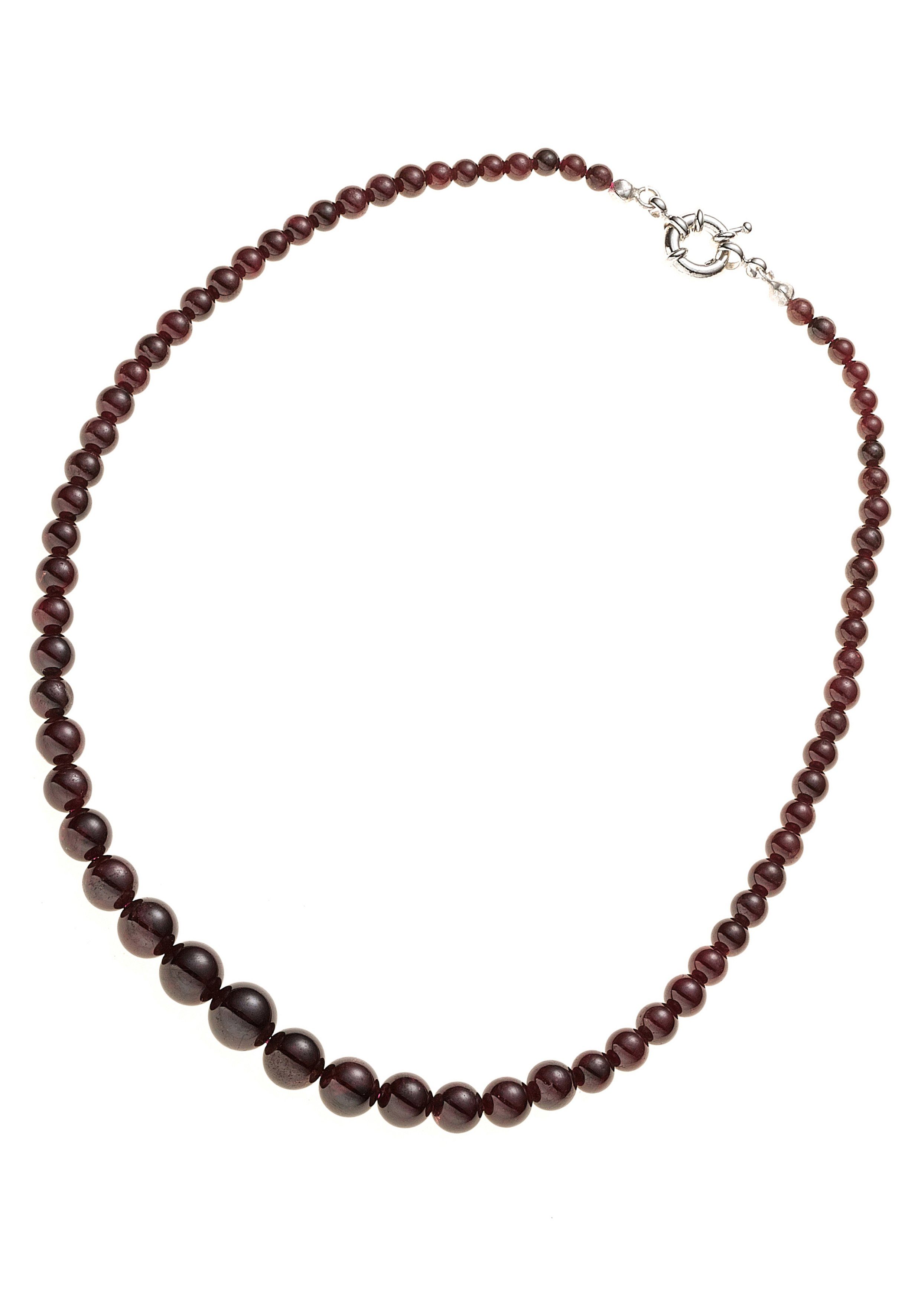 Kette ohne Anhänger Edelsteinkette mit Granat