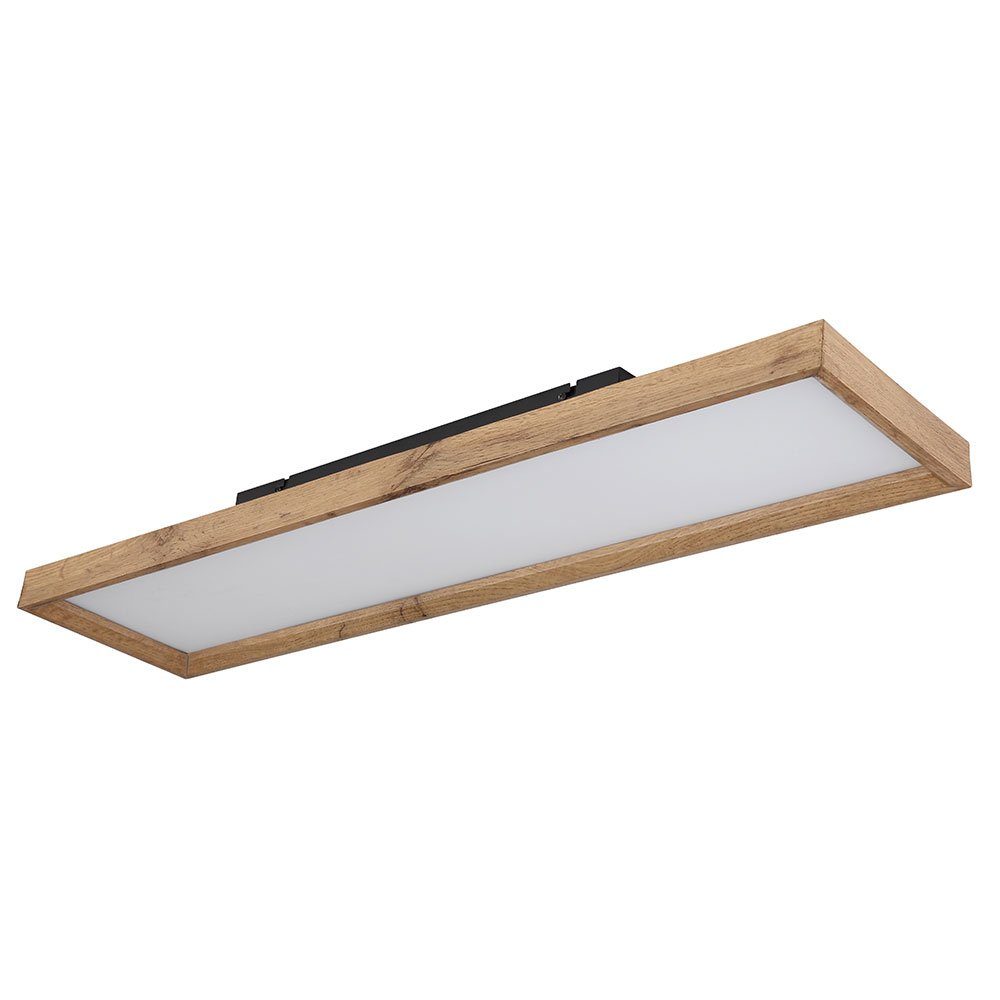 etc-shop LED Deckenleuchte, LED-Leuchtmittel fest verbaut, Kaltweiß, Warmweiß, Neutralweiß, Tageslichtweiß, Deckenleuchte Deckenlampe Wohnzimmerleuchte Holzleuchte Lampe