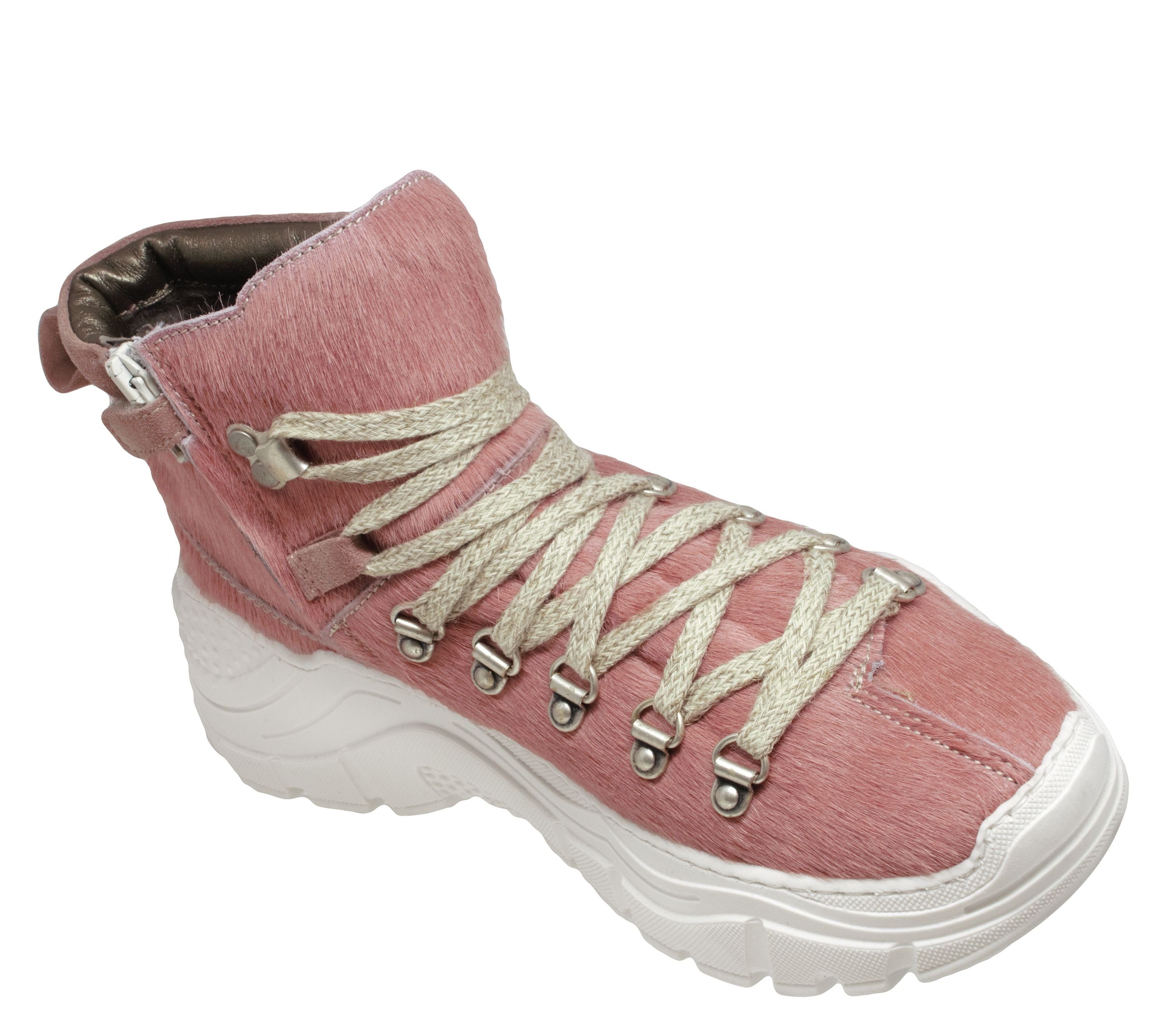 Momino Momino 3976 Sneaker innen Lammfell außen Fell Sneaker