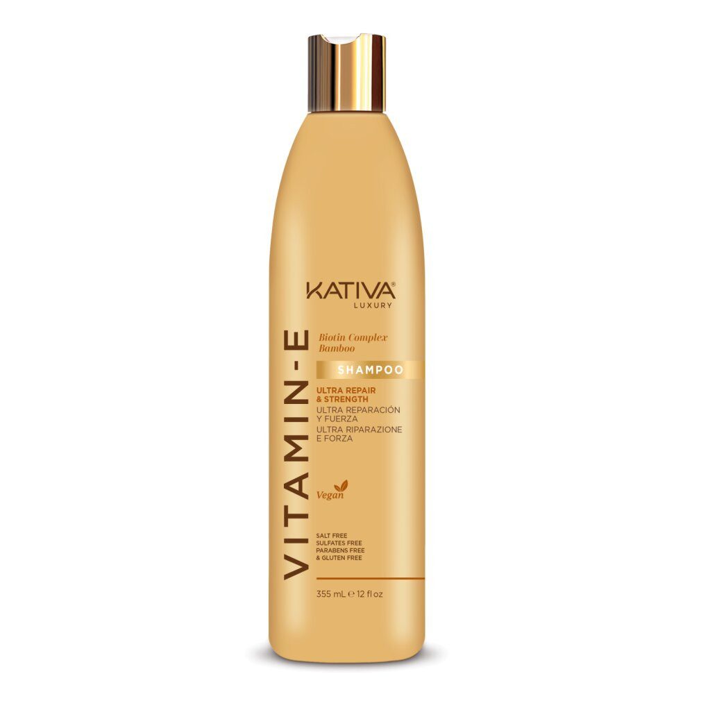 Kativa Haarshampoo Vitamina e Biotina y Bamboo Shampoo 355ml