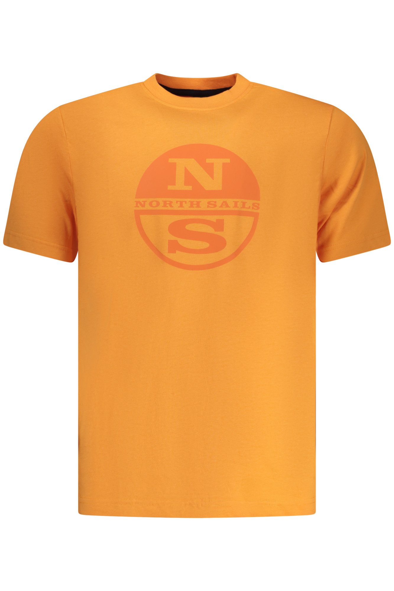 North Sails T-Shirt Trendiges Kurzarm T-Shirt für Herren in Orange mit