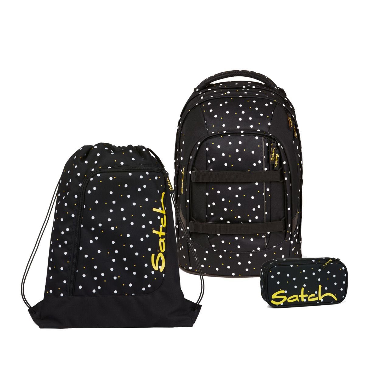 Satch Schulrucksack Pack (Set 3tlg., inkl. Schlamperbox und Sportbeutel)