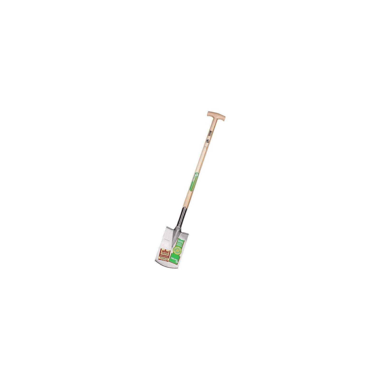 Freund Schaufel Gärtnerspaten 114 cm, silber/braun, 20 x 18 cm, Ergonomisches Design, langlebig, ideal für Gartenarbeiten