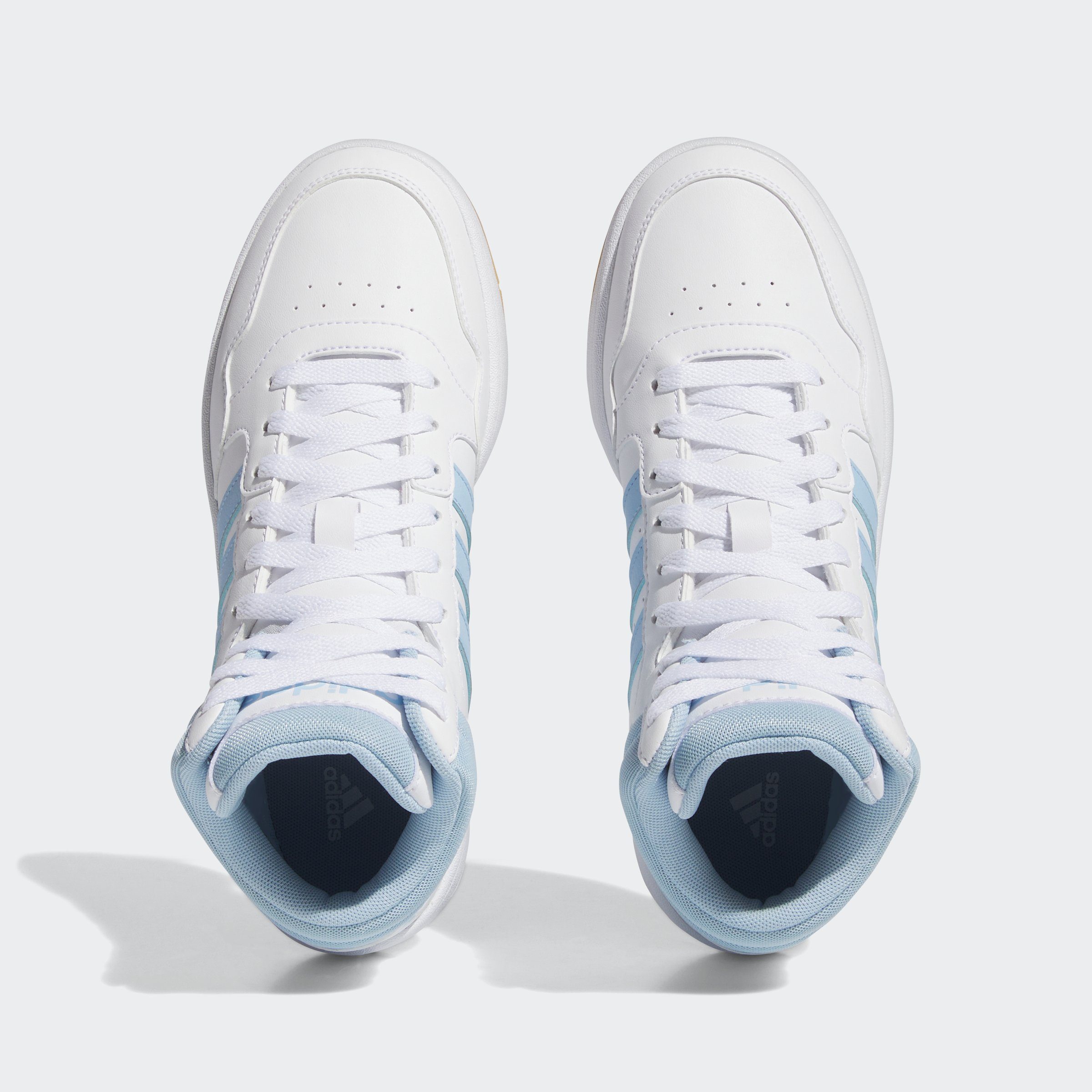 adidas Sportswear HOOPS Cloud Sky 3 / 3.0 Gum Sneaker MID / Clear White