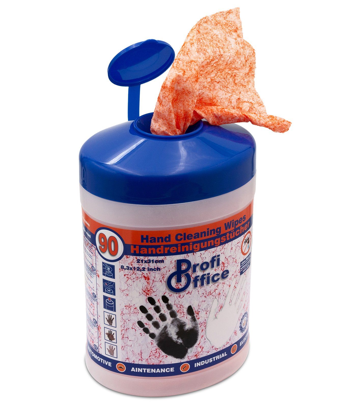 ProfiOffice ProfiOffice Reinigungstücher feucht Universal Hand Werkstatt 90 Stk Reinigungstücher (1-tlg., effektive Reinigung ohne Wasser und Alkohol) – Bild 4 von 5