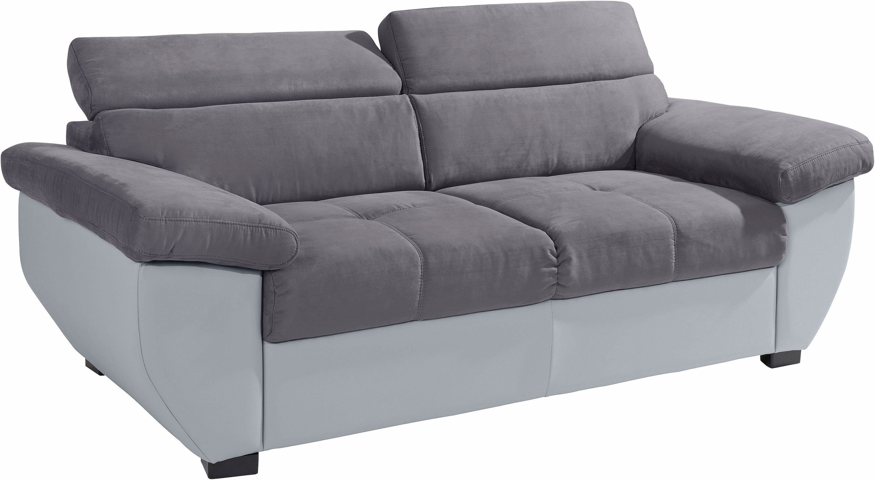 COTTA Polstergarnitur Speedway, (Set), Set: bestehend aus 2,5-Sitzer Sofa und Hocker, 2,5-Sitzer