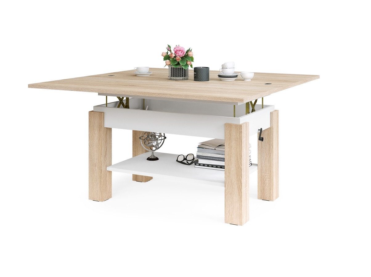 Sonoma Eiche - Weiß matt