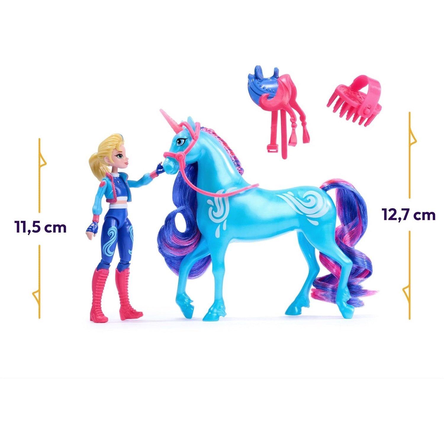 Spin Master Anziehpuppe 6066842 Unicorn Academy - Isabel und Einhorn River günstig online kaufen