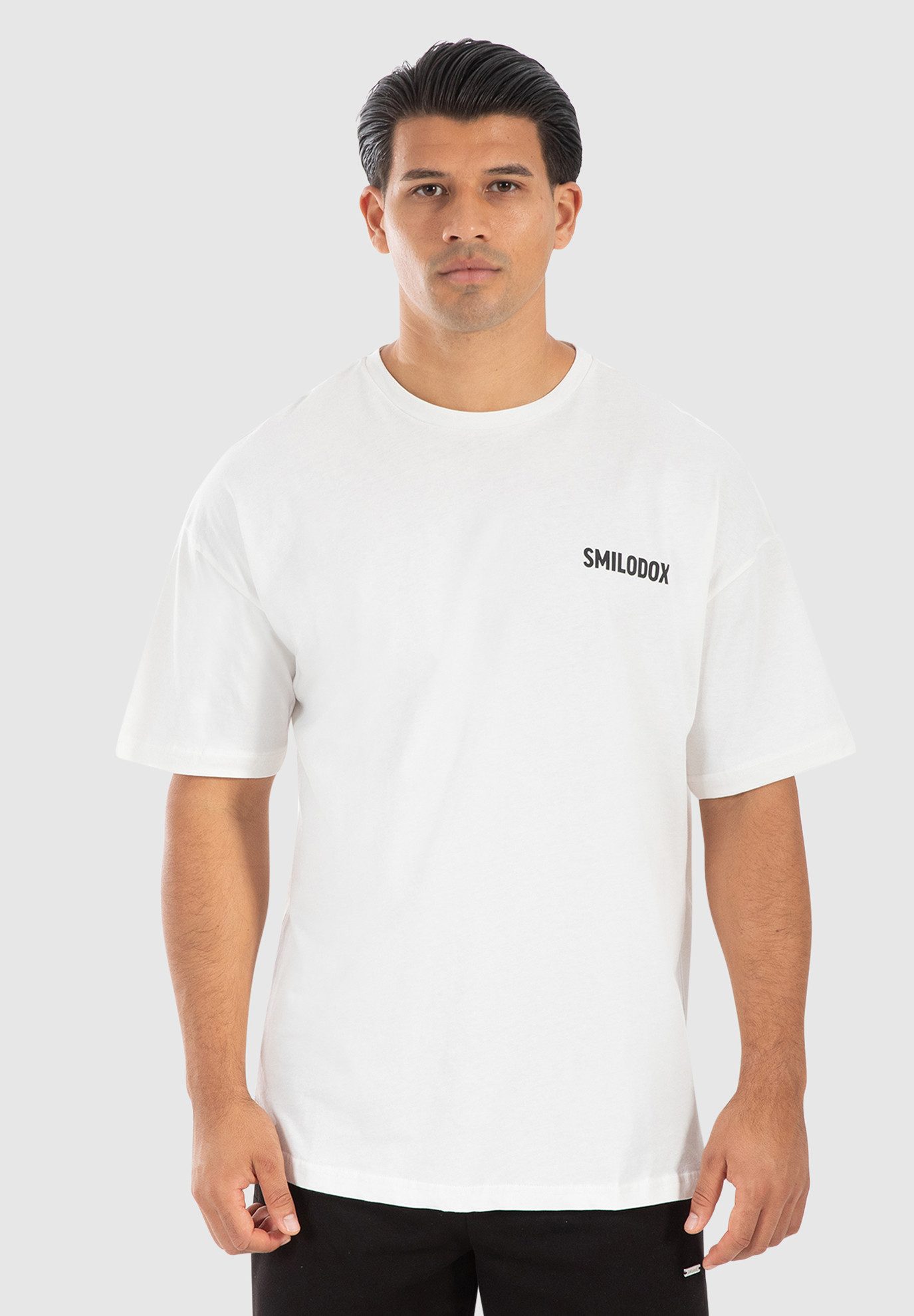 Smilodox T-Shirt Cyris 100% Baumwolle günstig online kaufen