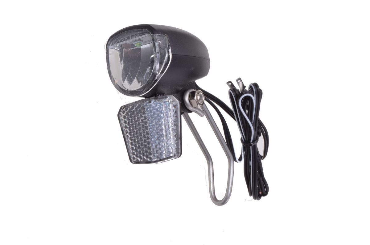 Gravidus Fahrrad-Frontlicht LED Frontlicht Standlichtfunktion 30 LUX  Beleuchtung Nabendynamo