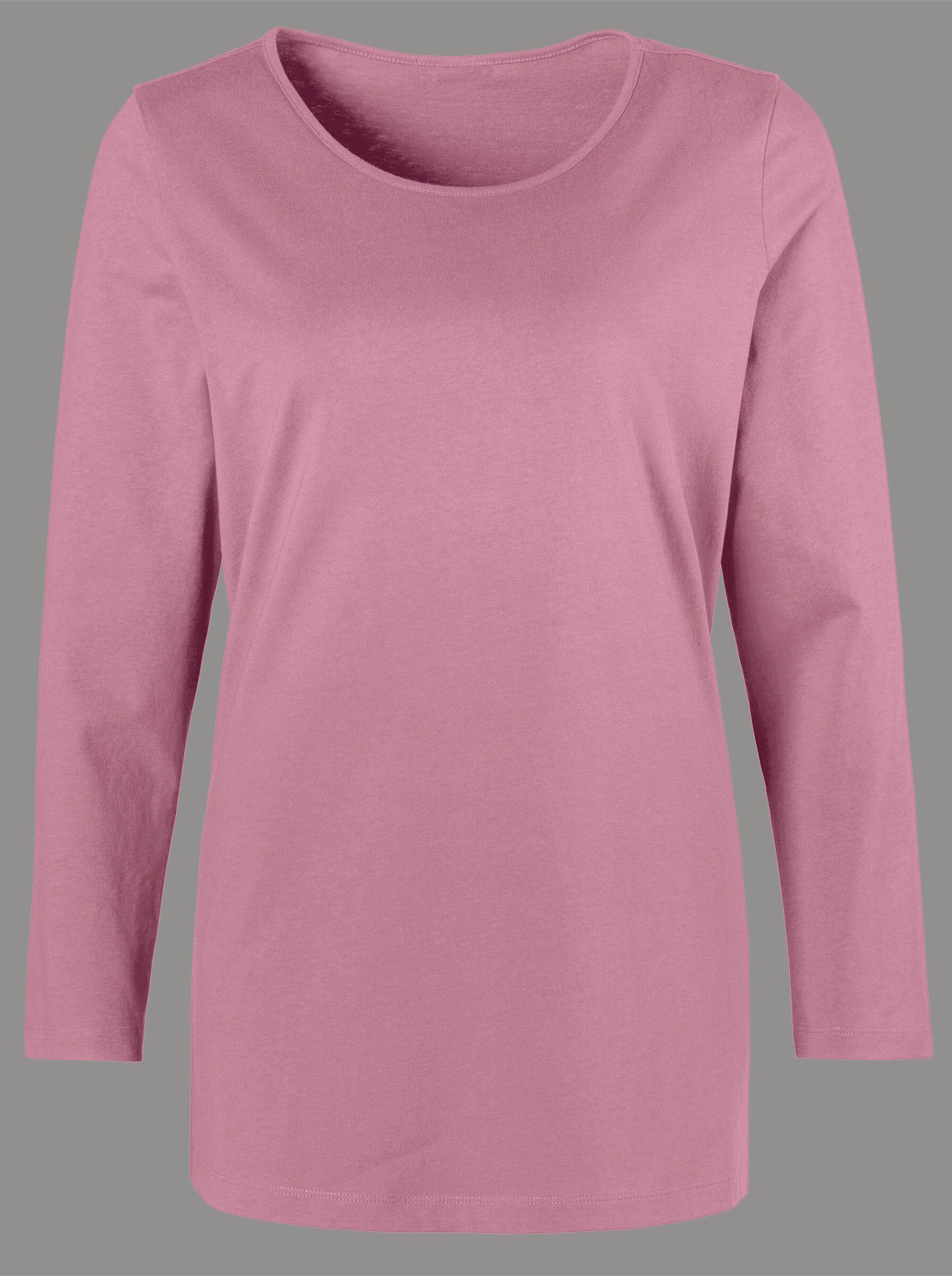 T-Shirt Longshirt Langarm