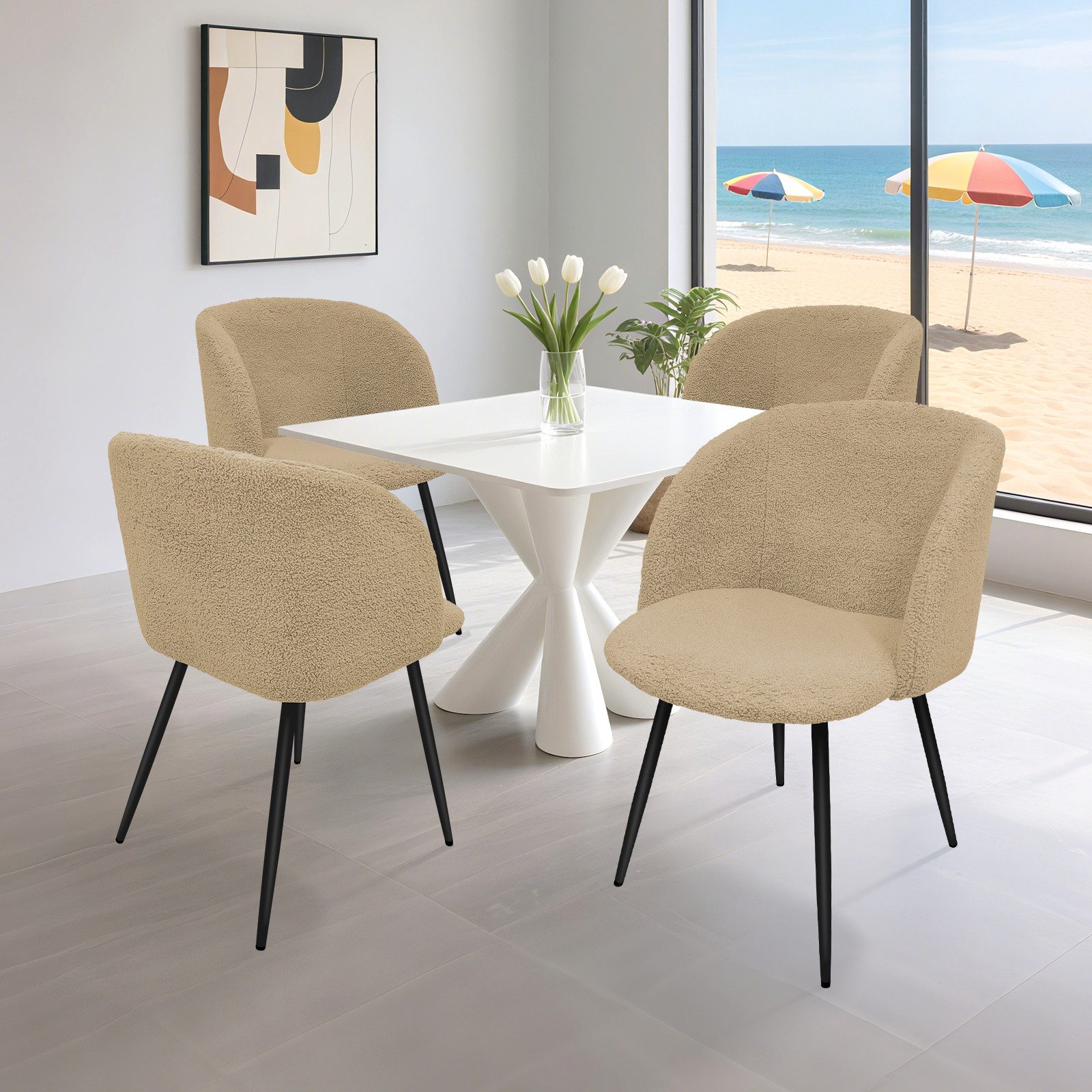 HOMELUX Polsterstuhl Esszimmerstuhl 2/4 Set, Küchenstuhl günstig online kaufen