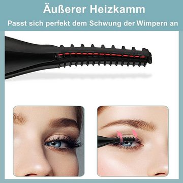 Welikera Wimpernzange Wimpernzange,Beheizbare,Elektrische Wimpernzange,USB,3 Temperatur