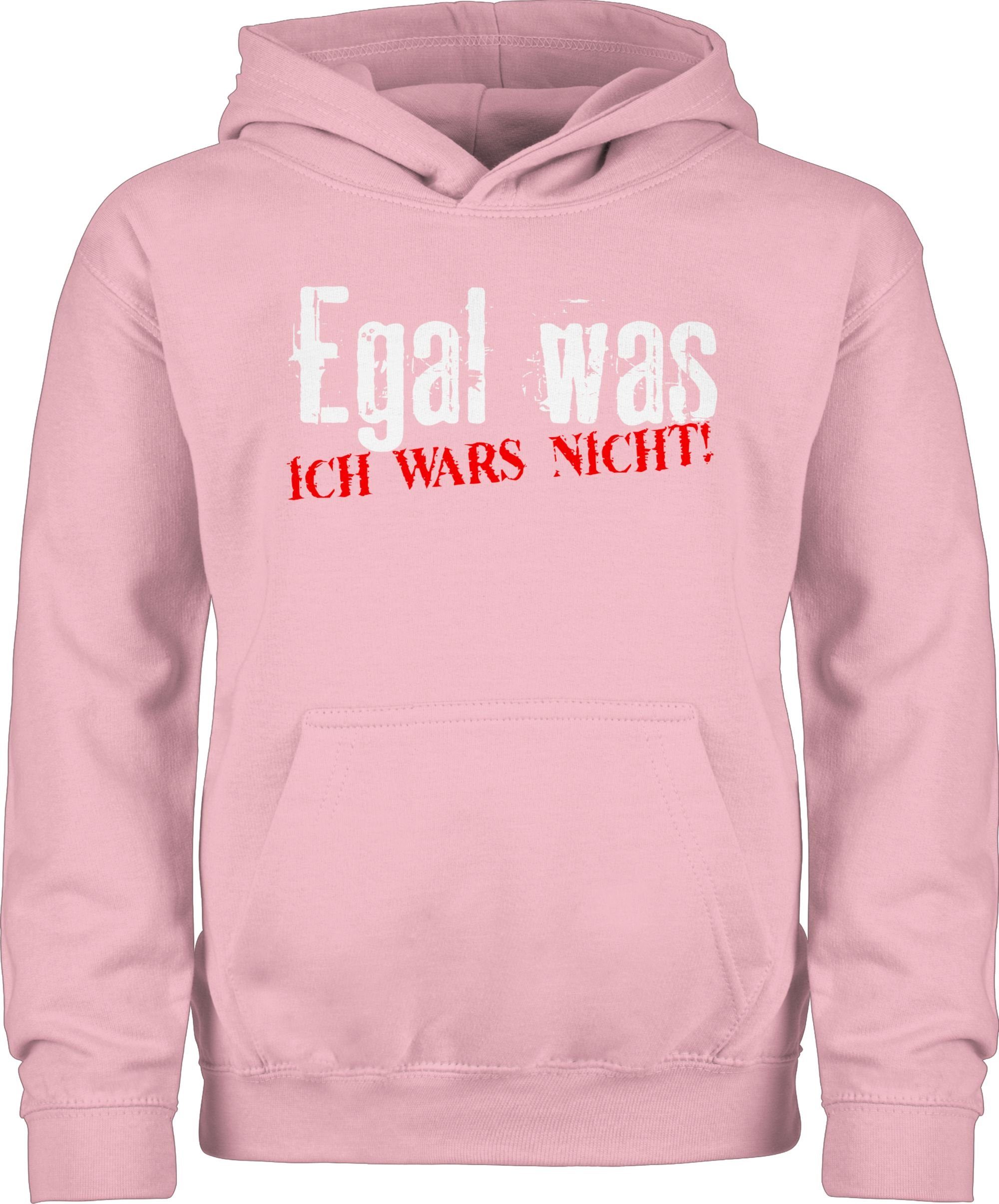 Shirtracer Hoodie Egal was war 1 Geschenk - Hellrosa Kolleginnen es Kollegen nicht Ich Witzig Statement