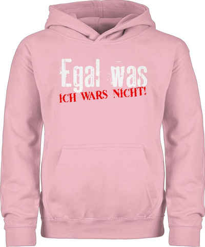 Shirtracer Hoodie Egal was Ich war es nicht - Witzig Kollegen Kolleginnen Geschenk Statement