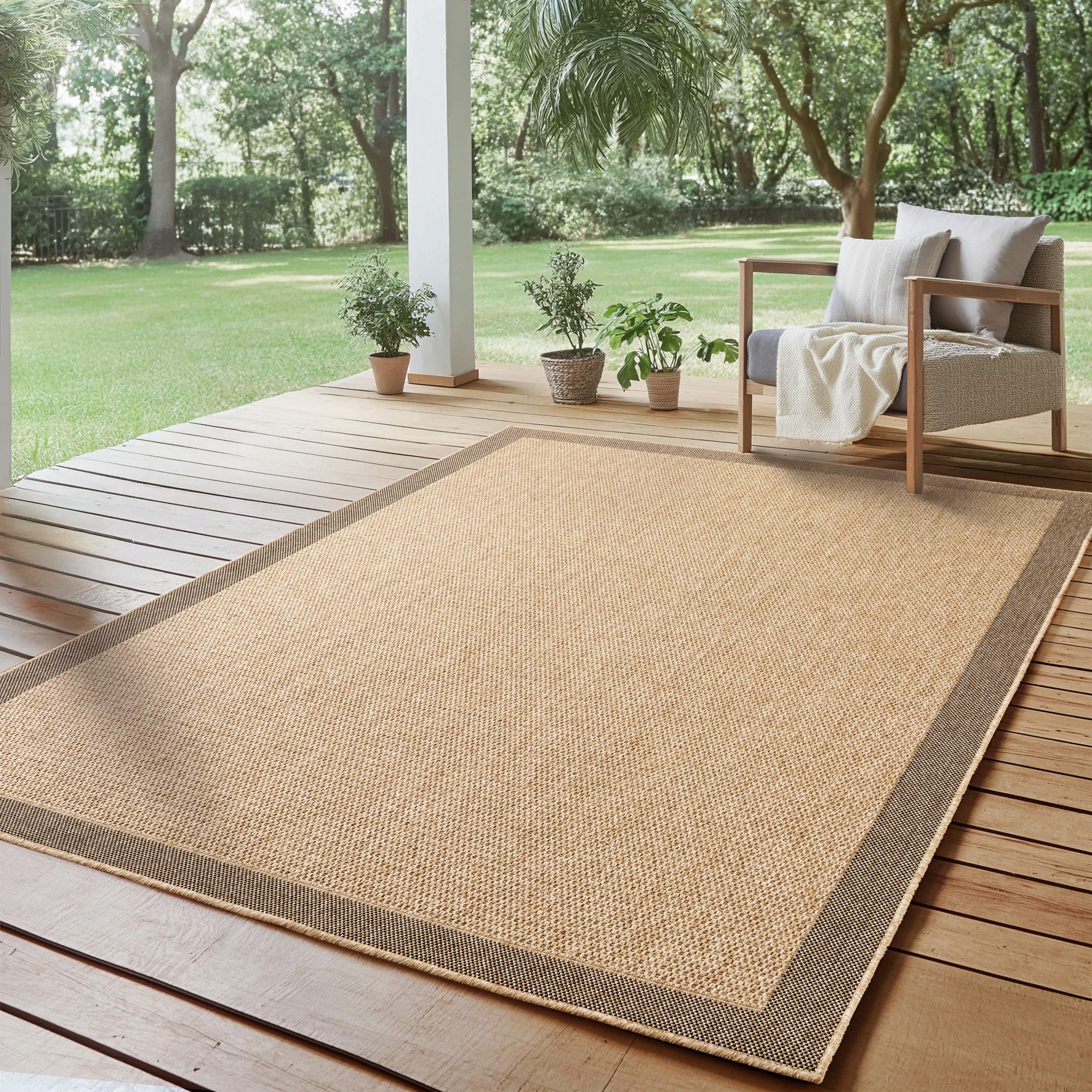 SIMPEX24 Outdoorteppich Boho Design, Läufer, Höhe: günstig online kaufen