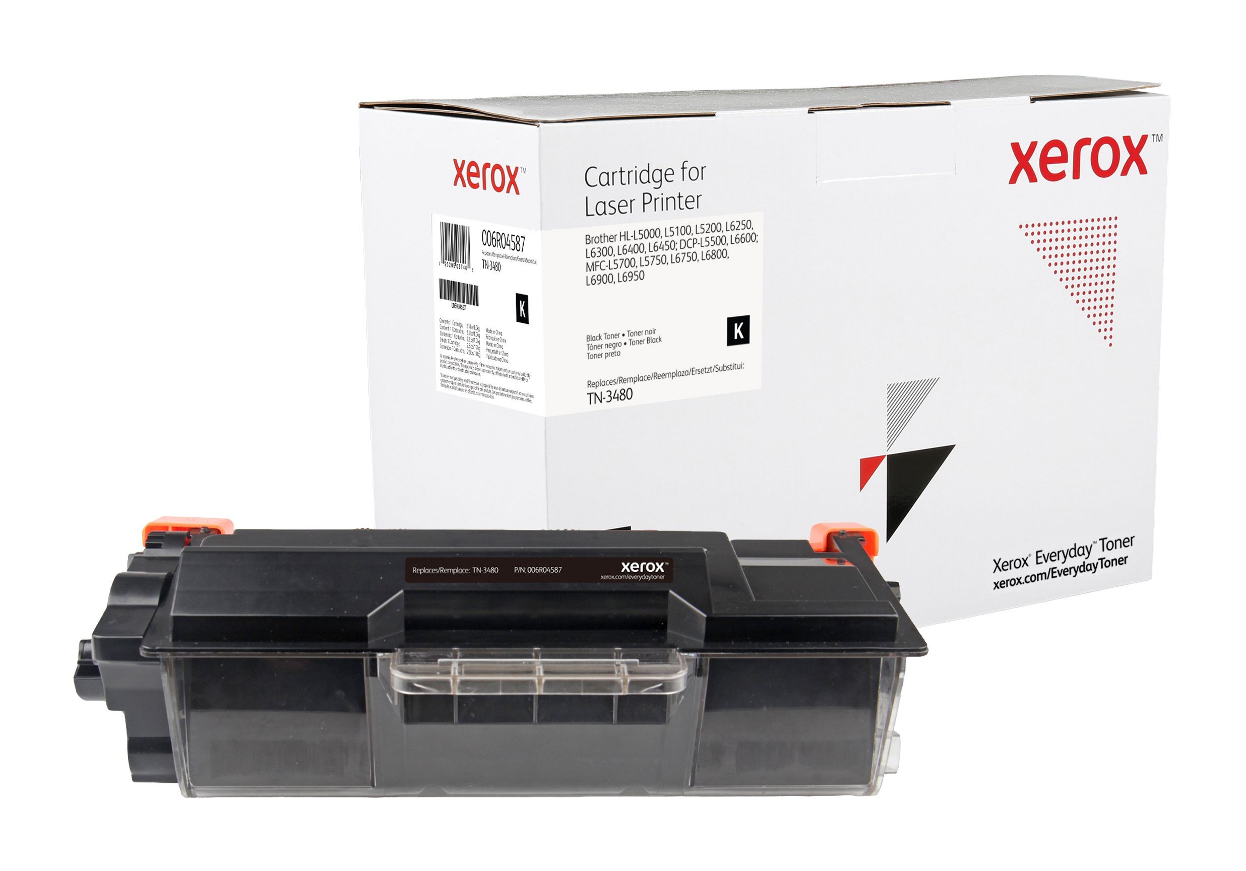 Xerox TN-3480 Mono Tonerpatrone kompatibel Brother Toner mit Everyday