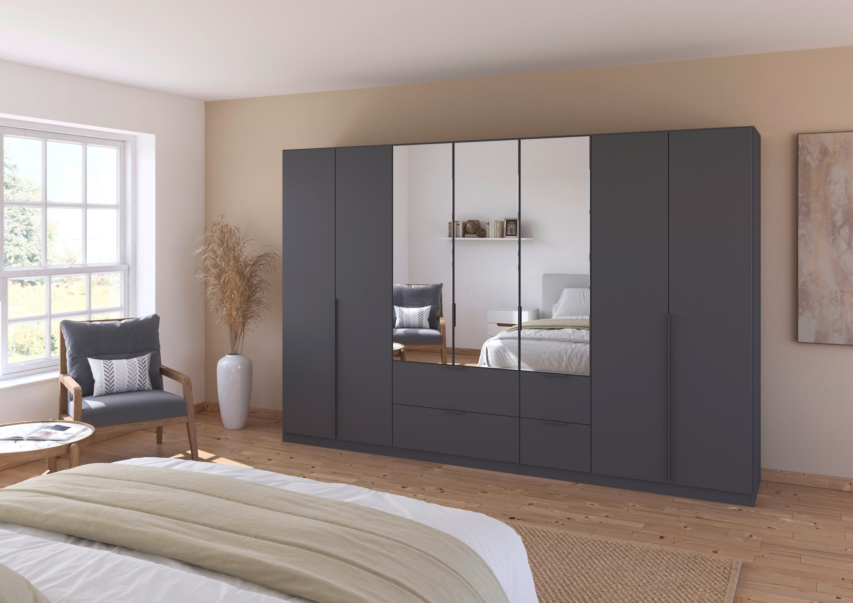 rauch Drehtürenschrank "Kleiderschrank Schrank Garderobe AGORDO mit Dekor- günstig online kaufen