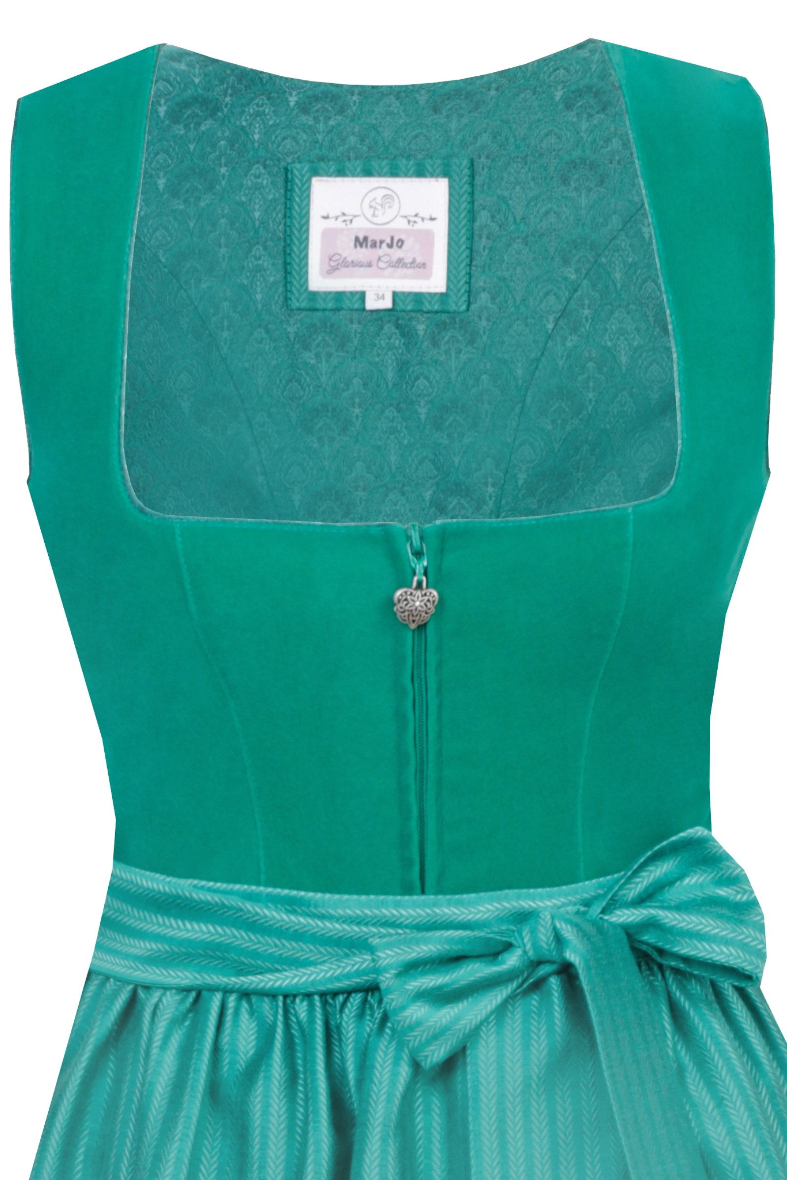 MarJo Dirndl Samt Dirndl 2tlg. - ZOEY - absinth