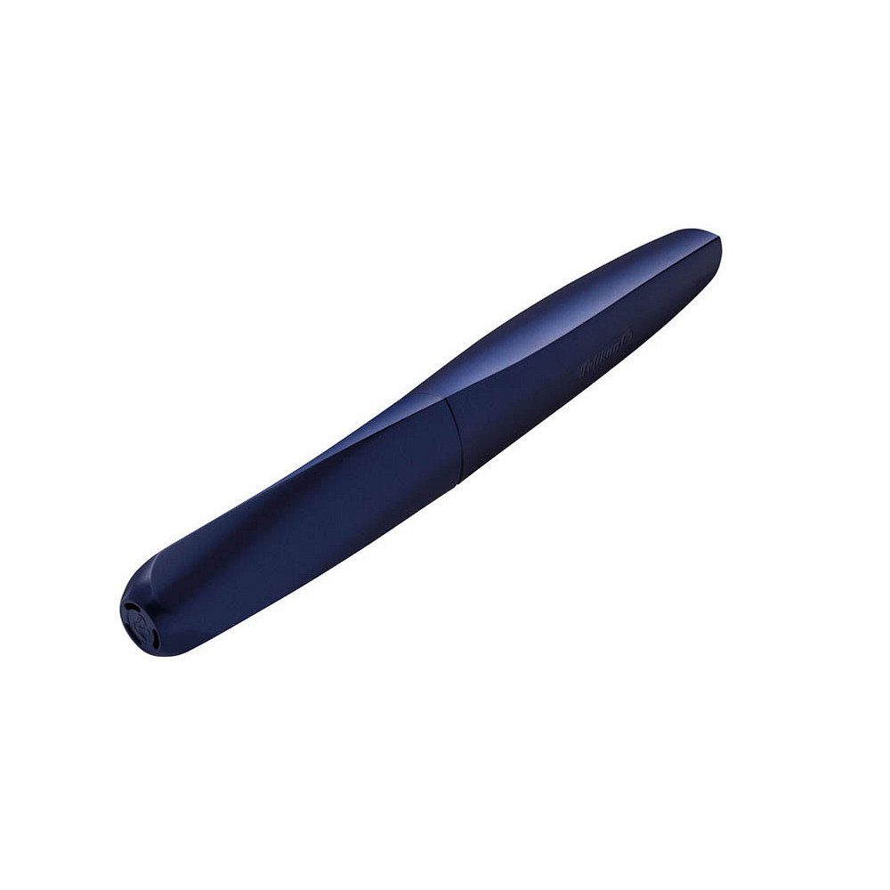 Linkshänder Füller mit (1-tlg) Pelikan Twist blau, Füller 1 M-Feder P457 für Rechts-&