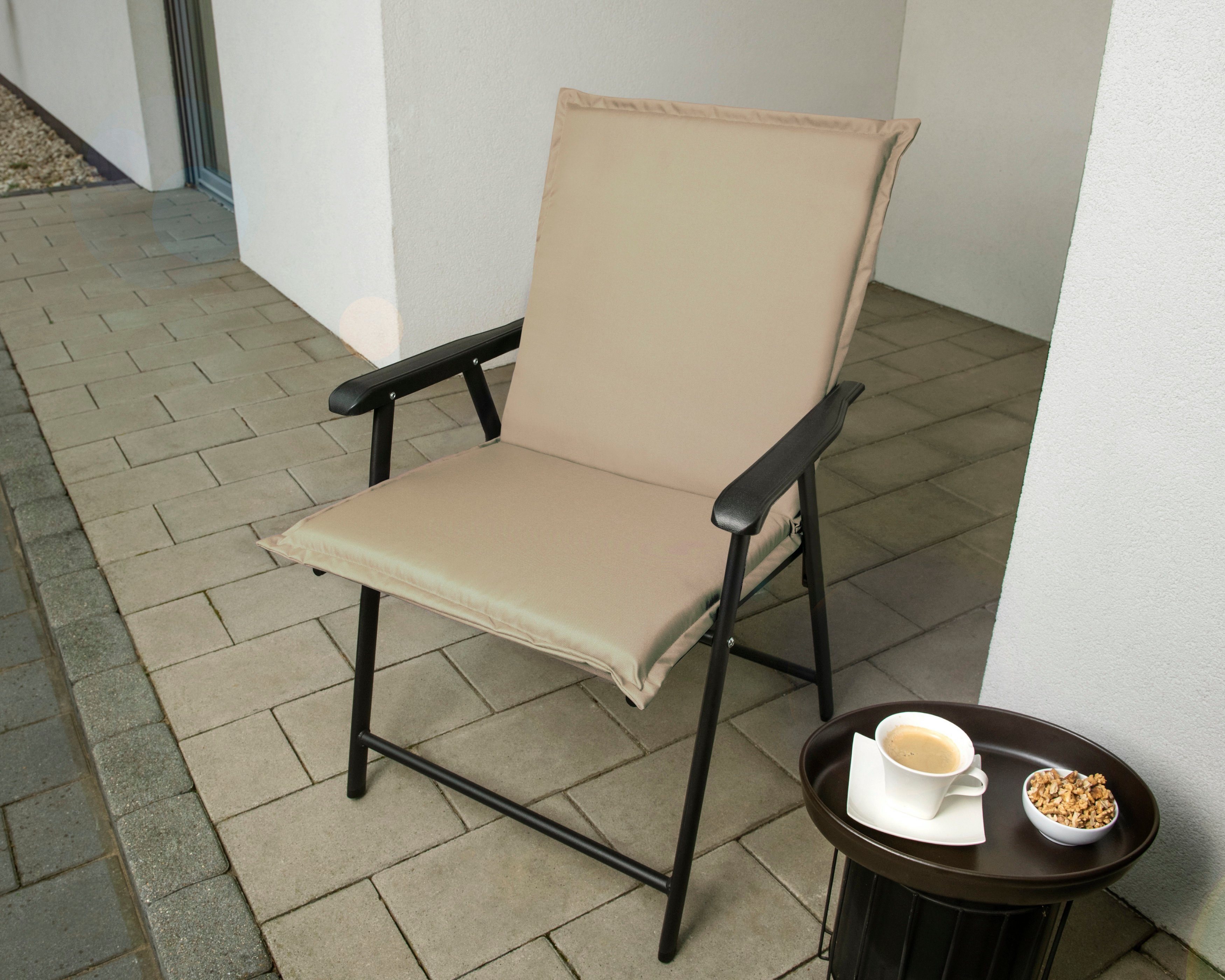 sunnypillow Liegenauflage Niedriglehner Auflage Gartenstuhlauflage, 100 günstig online kaufen