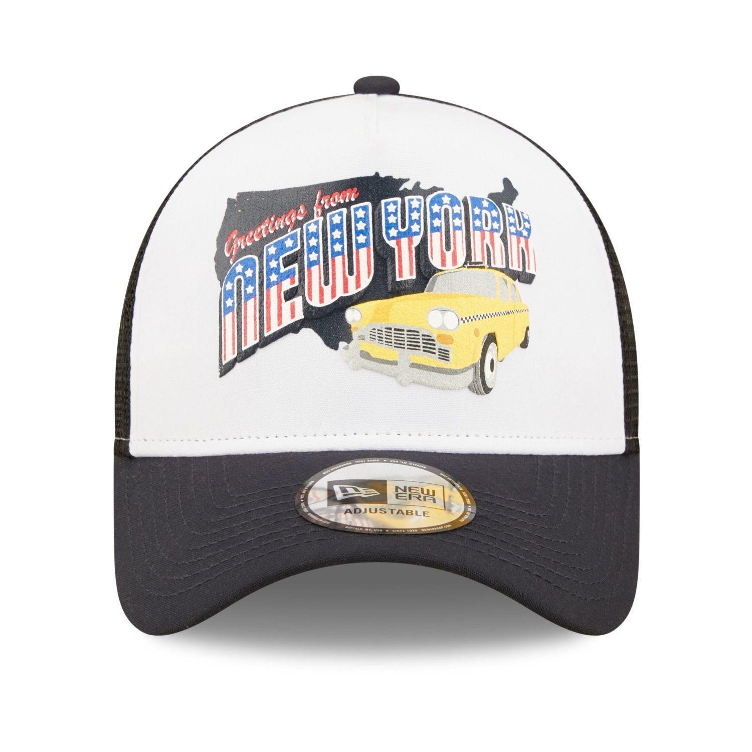 New Era Trucker Cap AFrame Trucker Greetings from New York