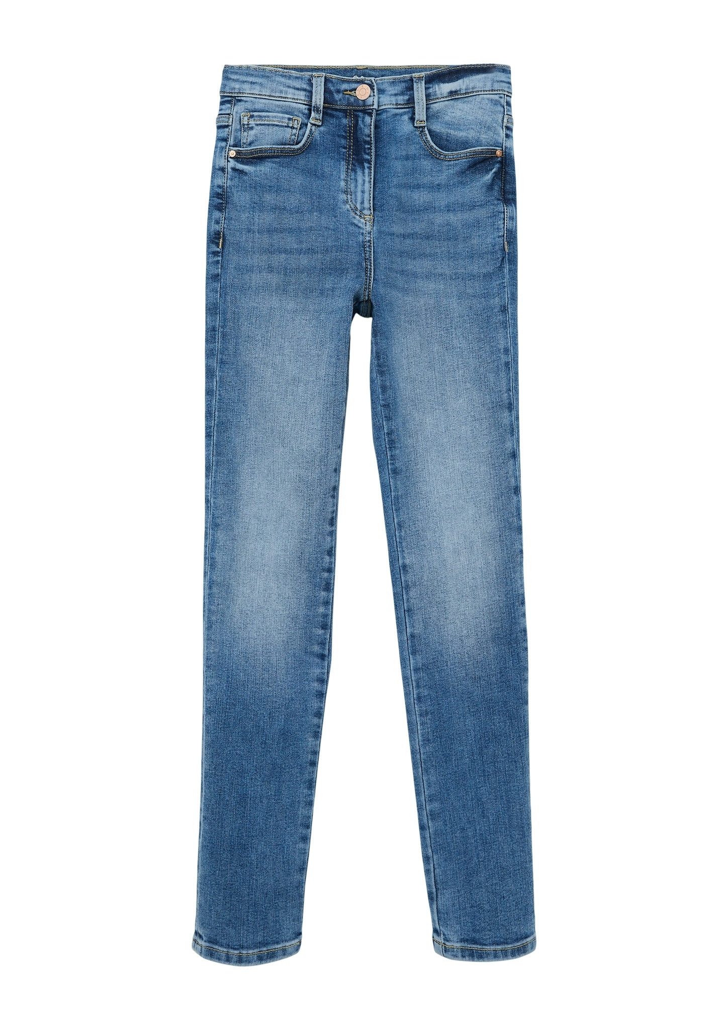 s.Oliver Junior Regular-fit-Jeans im 5-Pocket-Stil – Bild 2 von 3
