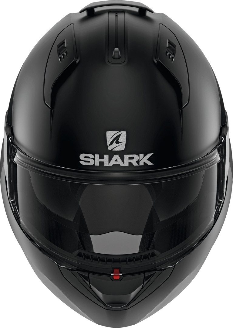 Shark Motorradhelm Evo-ES Blank Klapphelm, integriertes Sonnenvisier