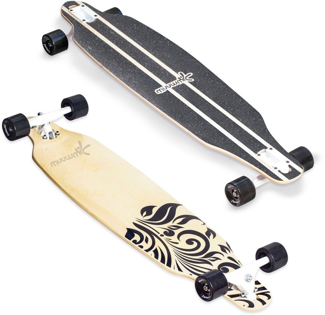 Muuwmi ABEC Longboard Beach/Wood, 7