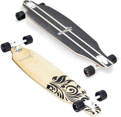 Muuwmi Longboard Beach/Wood, ABEC 7